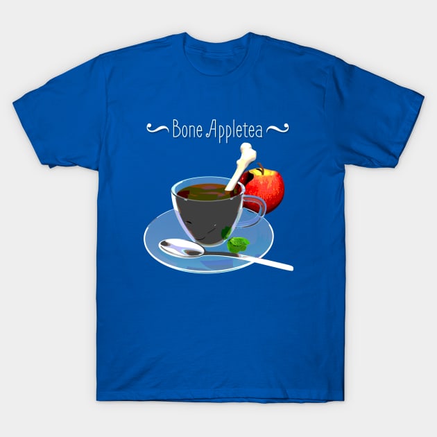 Bone Appletea! T-Shirt by CCDesign